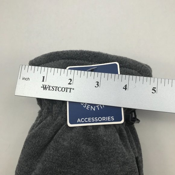 Winter Essentials Unisex L/XL Gray Insulated Gloves New - Picture 8 of 9